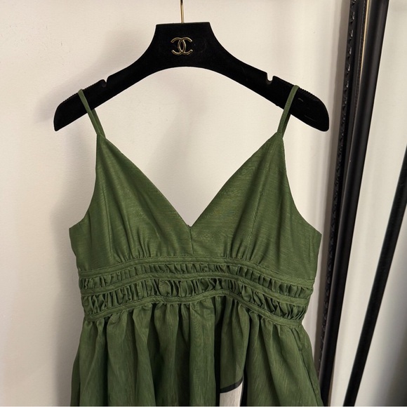 Zimmermann Women's Green Strappy Dress - Picture 3 of 9